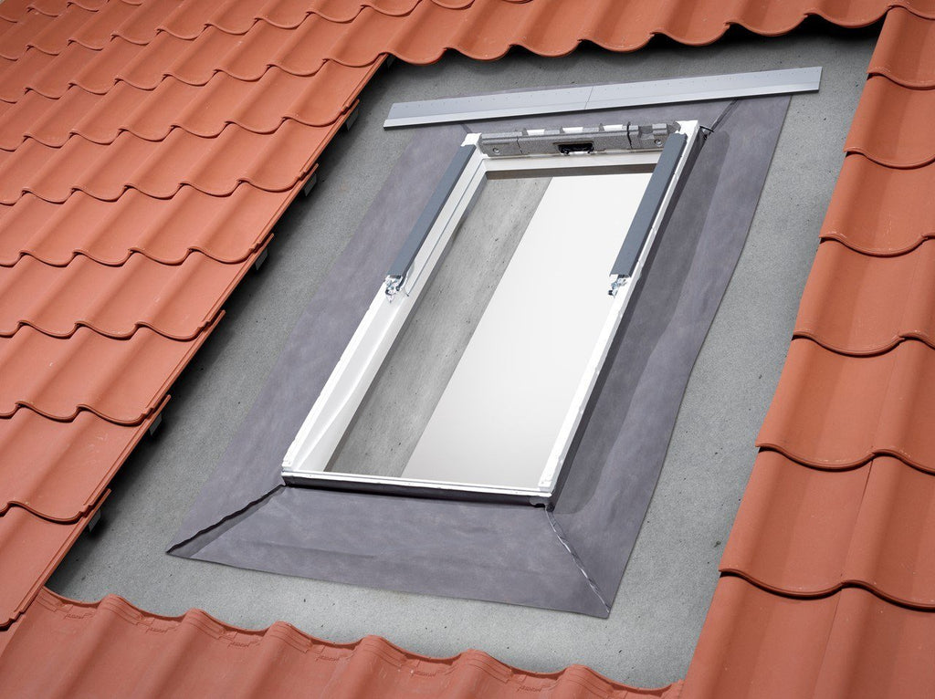 Raccordo Velux + Collare Impermeabilizzante + Cornice Isolante - EDLS 2000S - VELUX 3 in 1 - Per Manti di Copertura PIANI