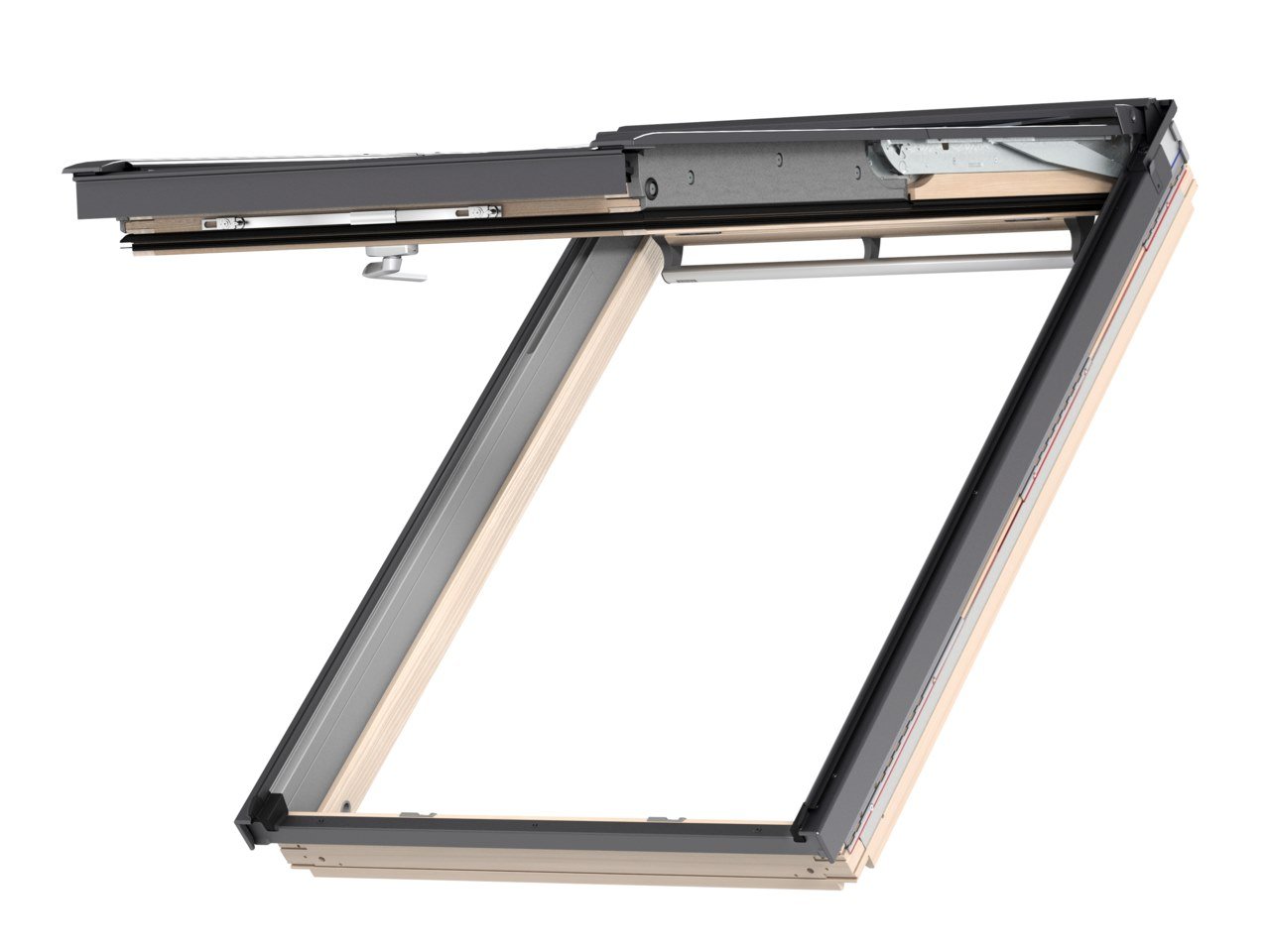 Finestra per tetti a falda Velux - GPL 3068 Legno Naturale - Vetro Energy - Vasistas/bilico manuale