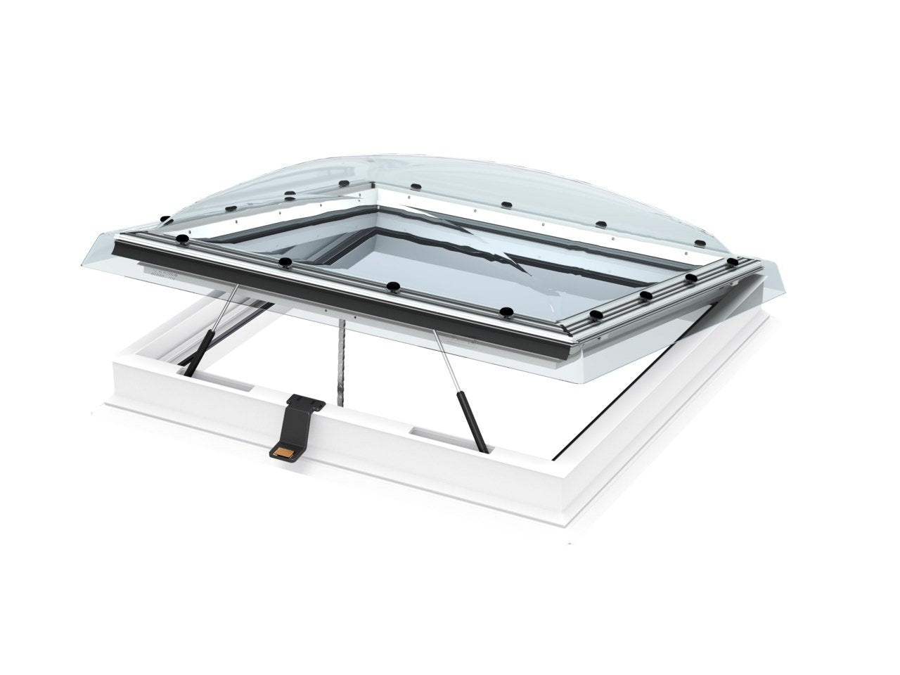 Finestra per tetti piani Velux - CVP 0673QV PVC - Vetro Doppio Antieffrazione - Elettrica