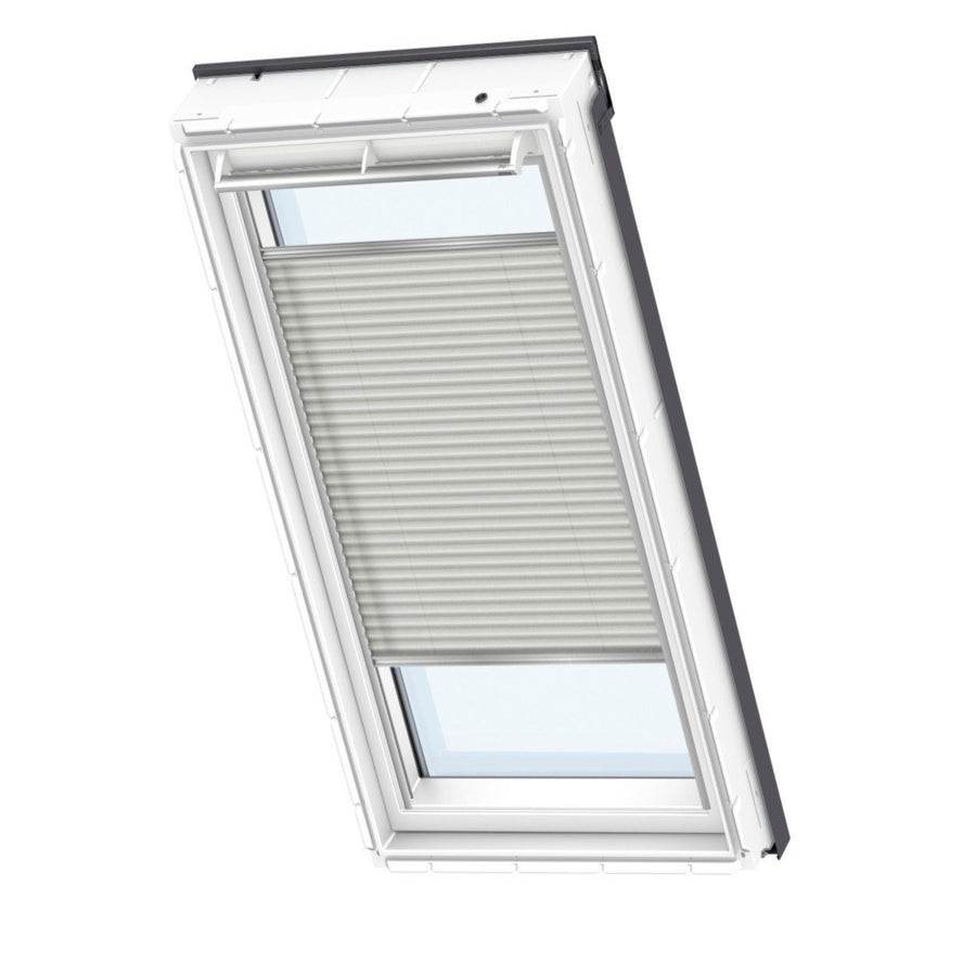 Tenda interna filtrante plissettata Velux - FHL - Guide in alluminio spazzolato - Manuale