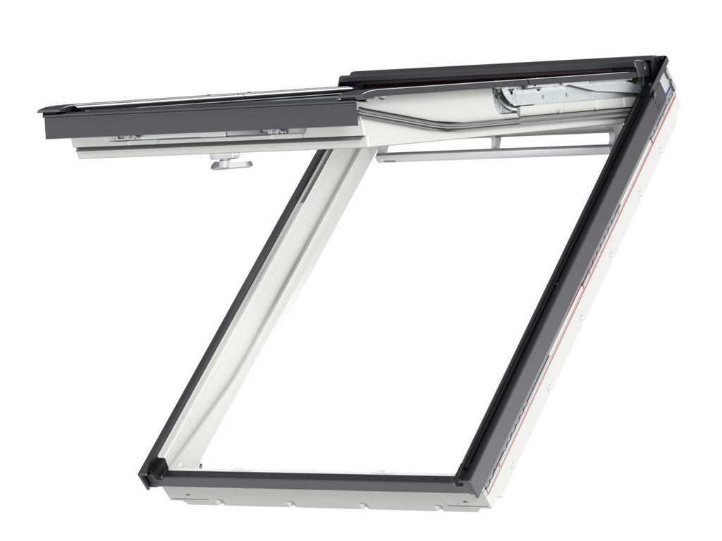 Finestra per tetti a falda Velux - GPU 0068 Poliuretano bianco - Vetro Energy - Vasistas/bilico manuale