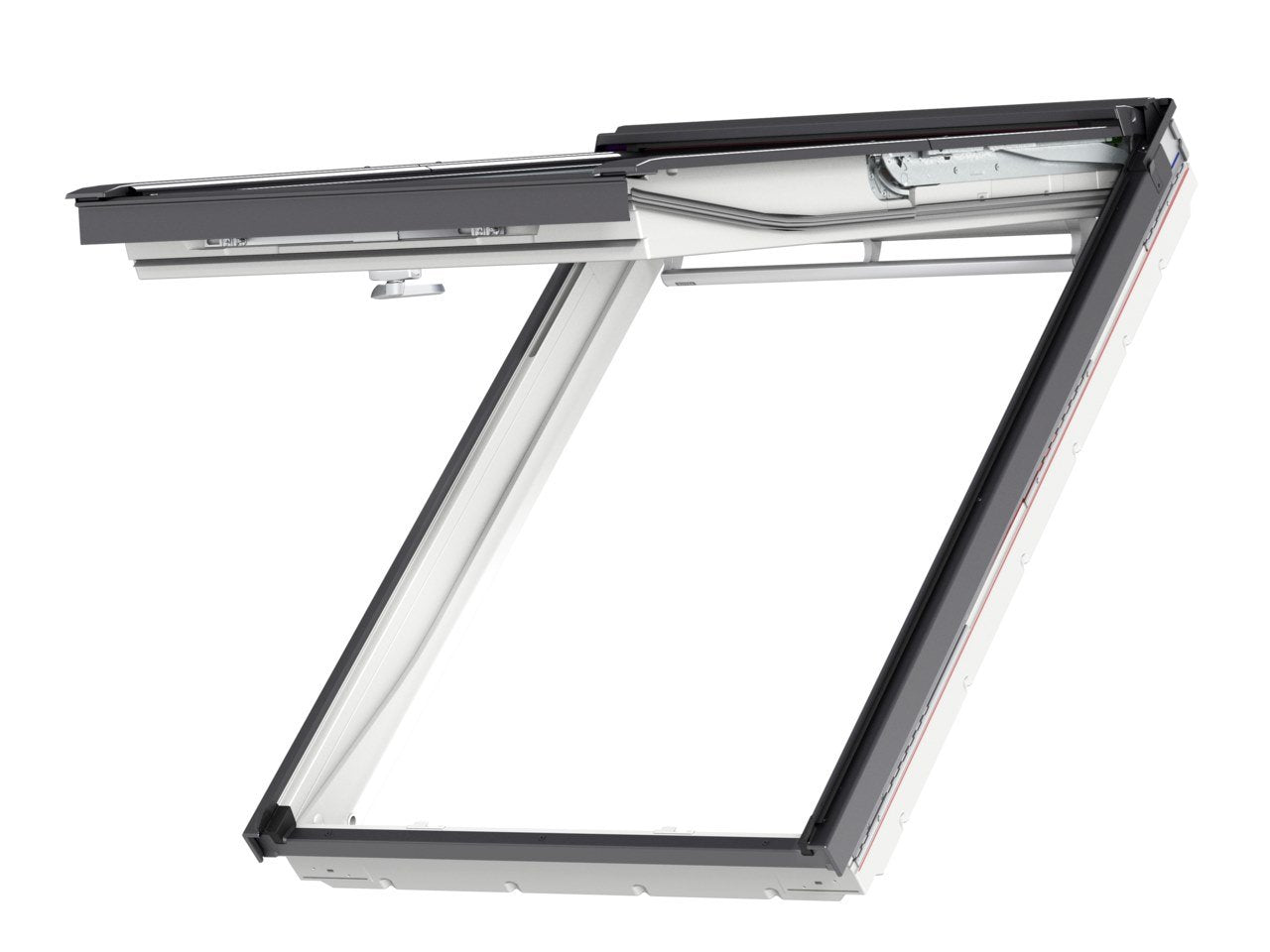 Finestra per tetti a falda Velux - GPU 0086 Poliuretano bianco - Vetro Tripla Protezione - Vasistas/bilico manuale