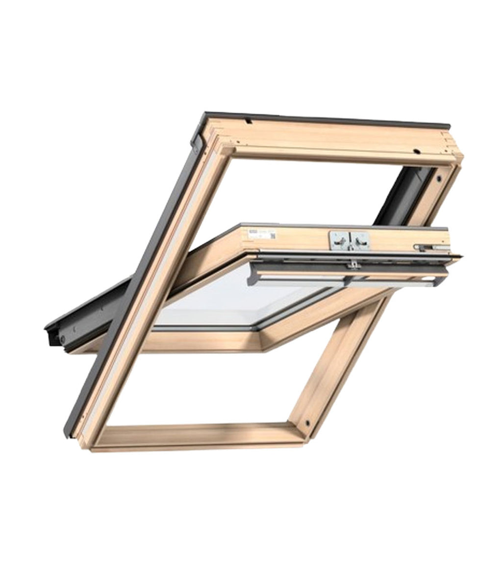 Finestra per tetti a falda Velux - GGL 3086 Legno Naturale - Vetro Tripla Protezione - Solo bilico manuale