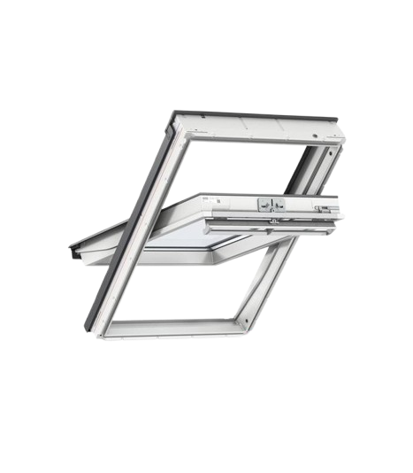 Finestra per tetti a falda Velux - GGU 0086 Poliuretano bianco - Vetro Tripla Protezione - Solo bilico manuale