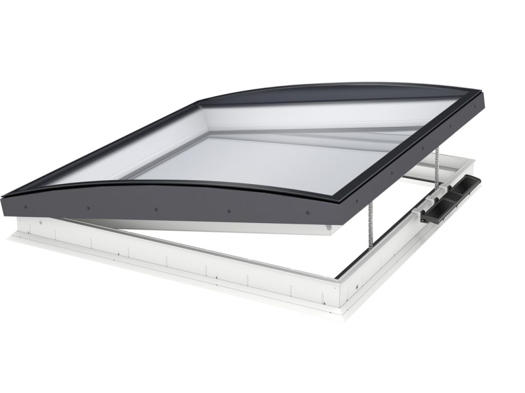 Finestra per tetti piani Velux - CVU 0320Q Poliuretano Bianco - Vetro Doppio - Solare