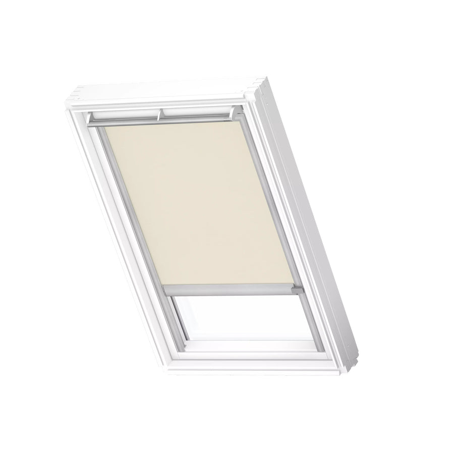 Tenda interna filtrante a rullo Velux - RSL - Guide in alluminio Bianco - Solare