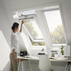 Finestra per tetti a falda Velux - GGU 0068 Poliuretano bianco - Vetro Energy - Solo bilico manuale