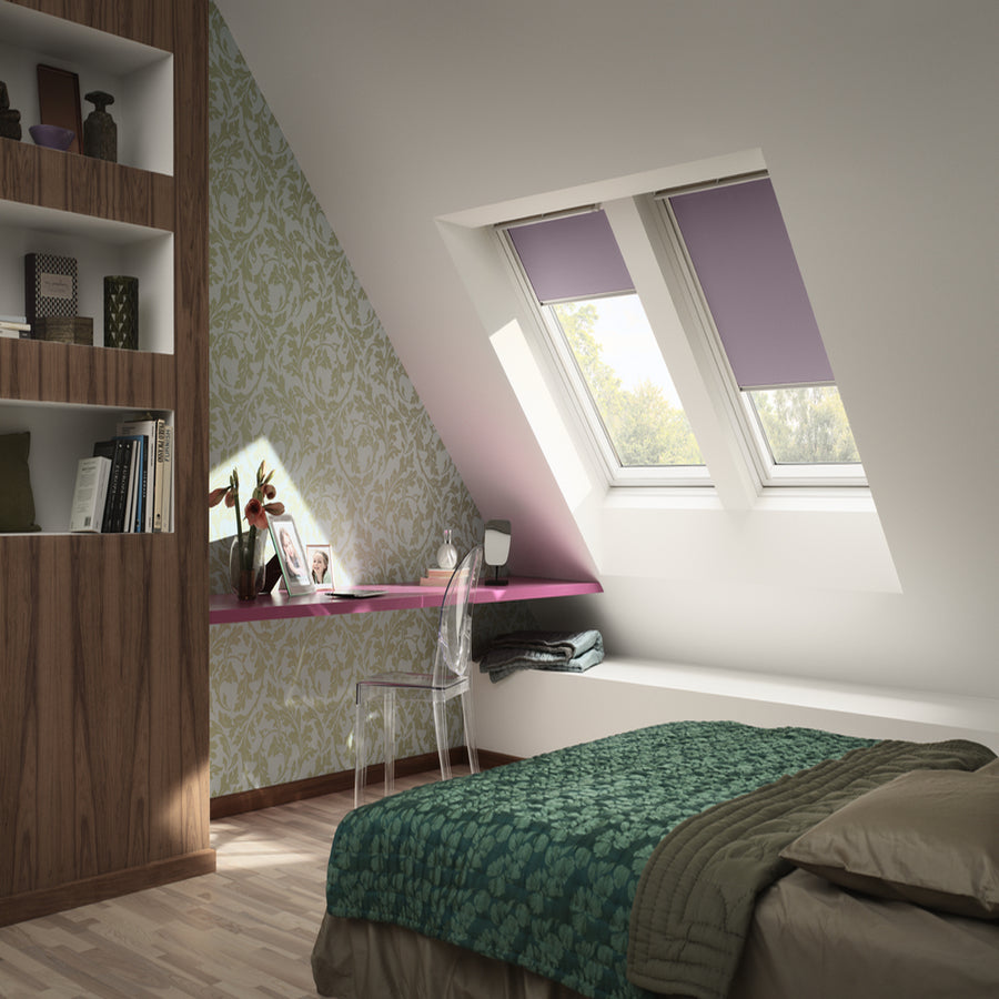 Finestra per tetti a falda Velux - GGL 2086 Legno Laccato Bianco - Vetro Tripla Protezione - Solo bilico manuale