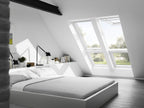 Finestra per tetti a falda Velux - GPU 0062 Poliuretano bianco - Vetro Performance - Vasistas/bilico manuale