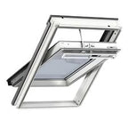 Finestra per tetti a falda Velux - GGL 208621 Legno Laccato Bianco - Vetro Tripla Protezione - Solo bilico ELETTRICA