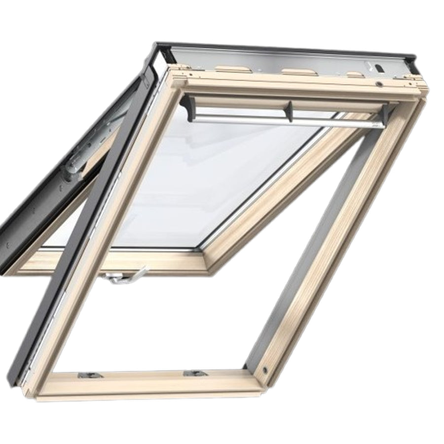 Finestra per tetti a falda Velux - GPL 3086 Legno Naturale - Vetro Tripla Protezione - Vasistas/bilico manuale
